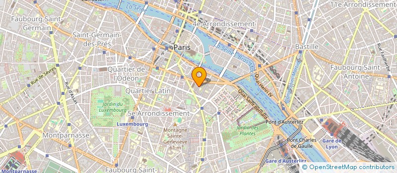 localisation de l'entreprise SELEXIANCE à PARIS