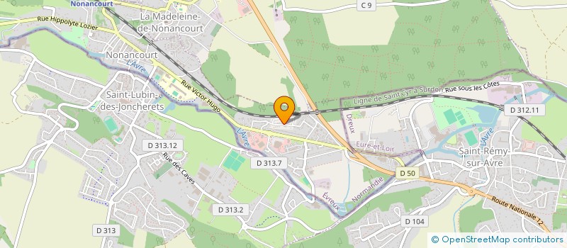 localisation de l'entreprise SELEYA ENERGIES  NONANCOURT