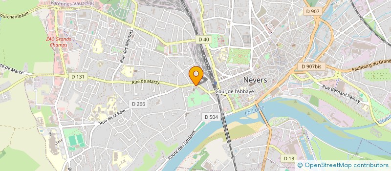 localisation de l'entreprise SELF AUTO à NEVERS