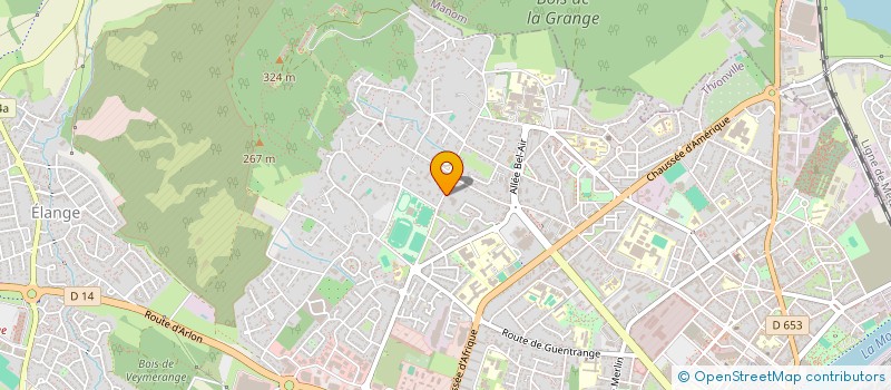 localisation de l'entreprise SELF-AUTO SAS  THIONVILLE