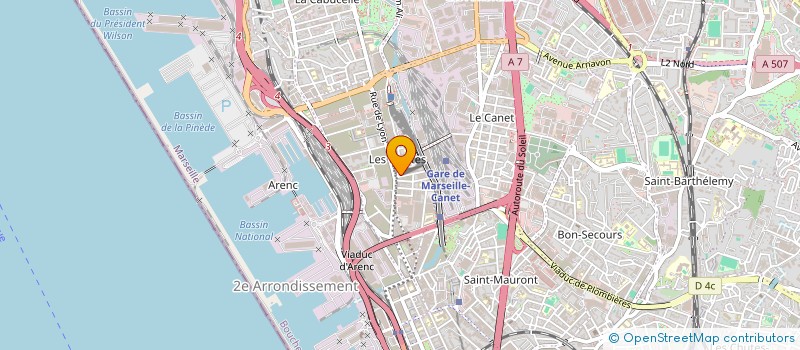 localisation de l'entreprise SELF CAR à MARSEILLE