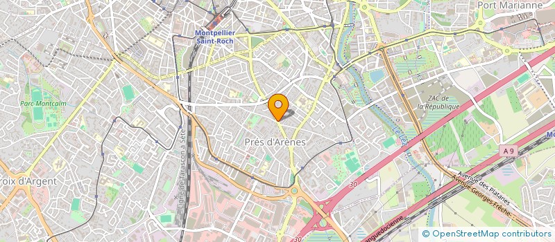 localisation de l'entreprise SELF CARRELAGE à MONTPELLIER