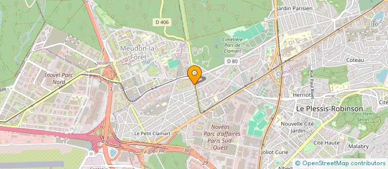 localisation de l'entreprise SELF DE CLAMART à CLAMART