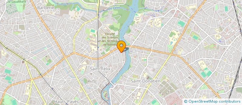 localisation de l'entreprise SELF DEFENSE 44 à NANTES