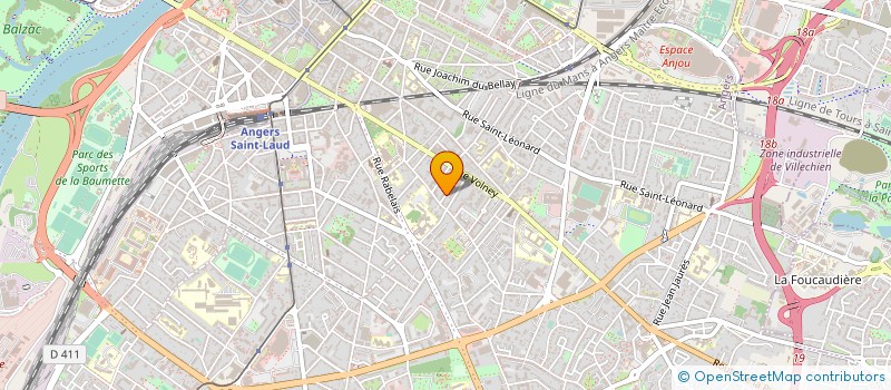localisation de l'entreprise SELF-DEFENSE ANGERS  ANGERS