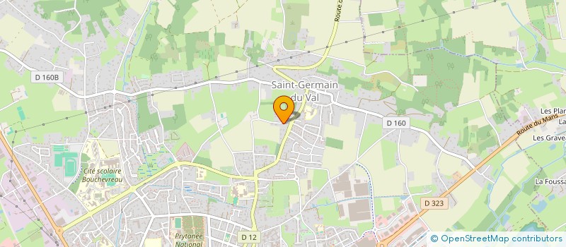 localisation de l'entreprise SELF DEFENSE & BOXING CLUB FLECHOIS  SAINT-JEAN-DE-LA-MOTTE