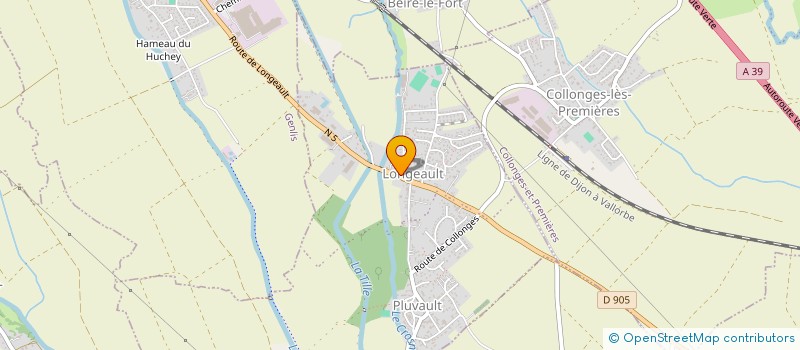 localisation de l'entreprise SELF DEFENSE DE LONGEAULT  LONGEAULT-PLUVAULT