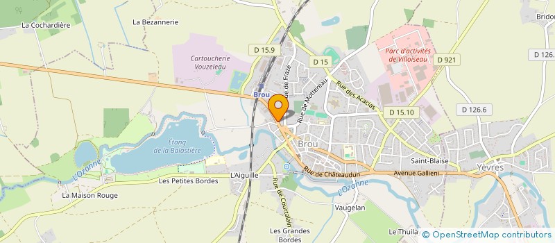 localisation de l'entreprise SELF DEFENSE DUNOISE à BROU
