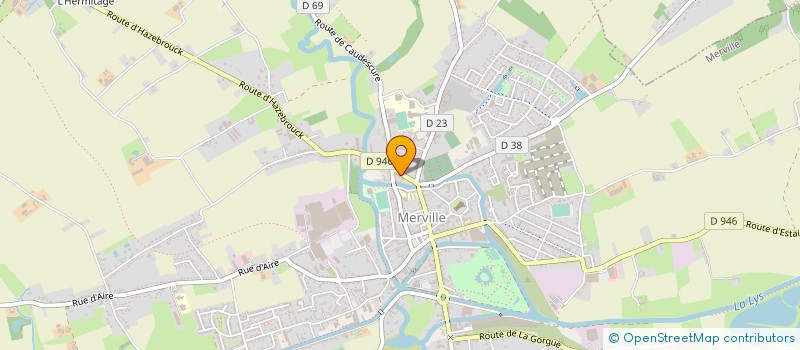 localisation de l'entreprise SELF DEFENSE MERVILLE ECOLE DE JUDO JUJITSU  MERVILLE