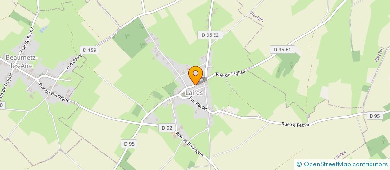 localisation de l'entreprise SELF GARAGE LAIROIS  LAIRES