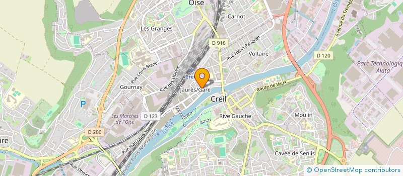 localisation de l'entreprise SELF ISTANBUL  CREIL