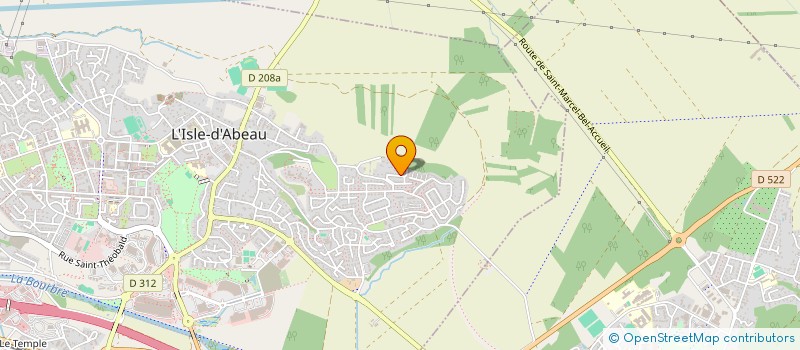 localisation de l'entreprise SELF MAN  L'ISLE-D'ABEAU