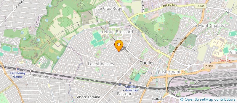 localisation de l'entreprise SELF MATIC à CHELLES
