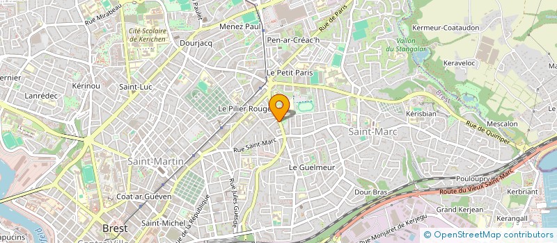 localisation de l'entreprise SELF MECA CONCEPT à BREST