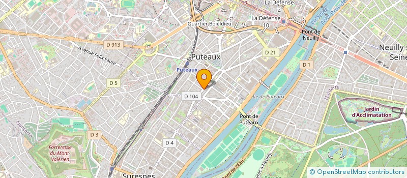 localisation de l'entreprise SELF NETTOYAGE REPARATION à PUTEAUX