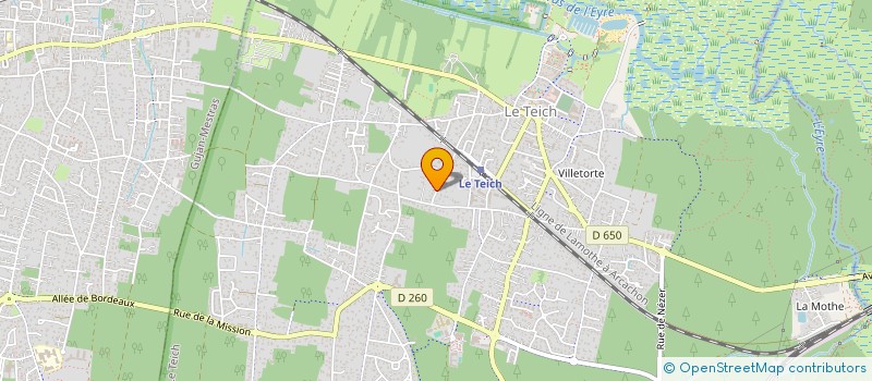 localisation de l'entreprise SELF PEYROUTAS  LE TEICH