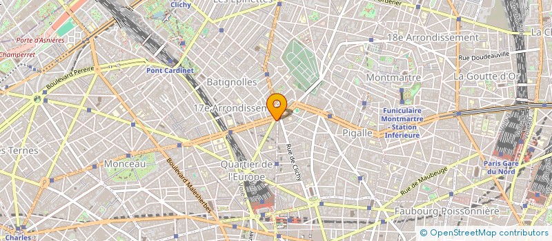 localisation de l'entreprise SELF SERVICE CLICHY à PARIS