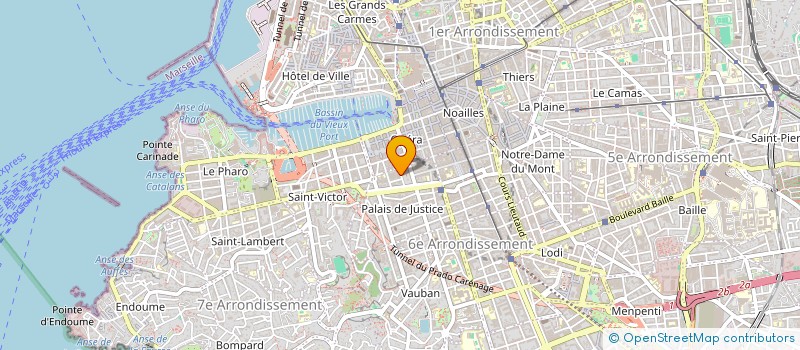 localisation de l'entreprise SELF SERVICES COUPONS à MARSEILLE 6