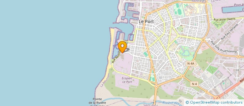 localisation de l'entreprise SELF SIGNAL OCEAN INDIEN à LE PORT
