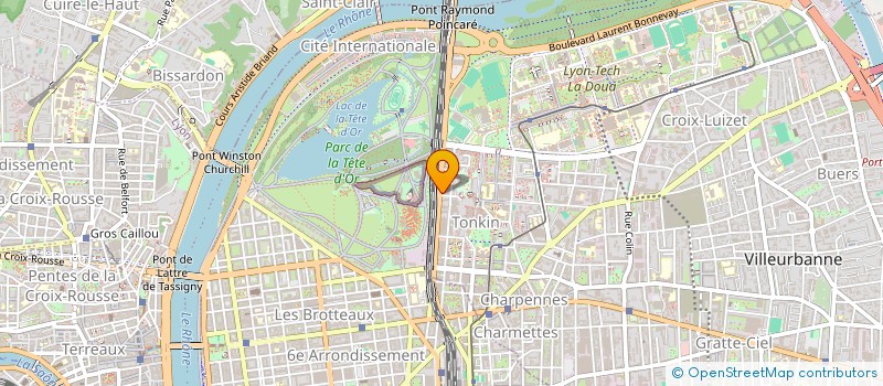 localisation de l'entreprise SELFASSURANCES SECURITY SAS  VILLEURBANNE