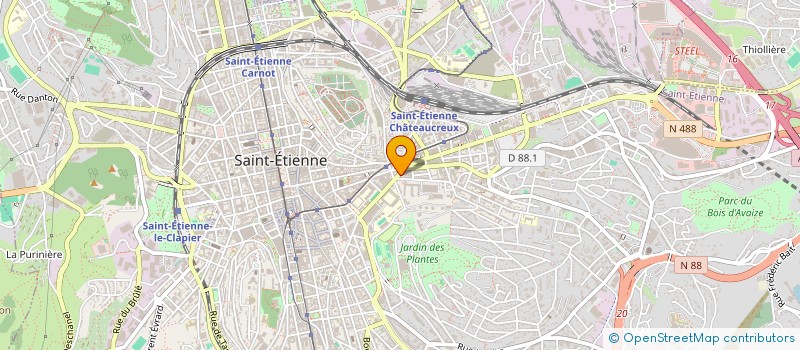 localisation de l'entreprise SELFI BURGER  SAINT-ETIENNE