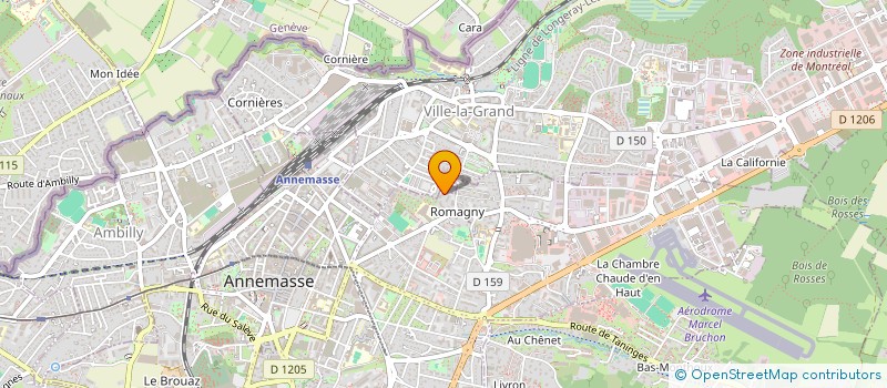 localisation de l'entreprise SELFIMED EUROPE à ANNEMASSE