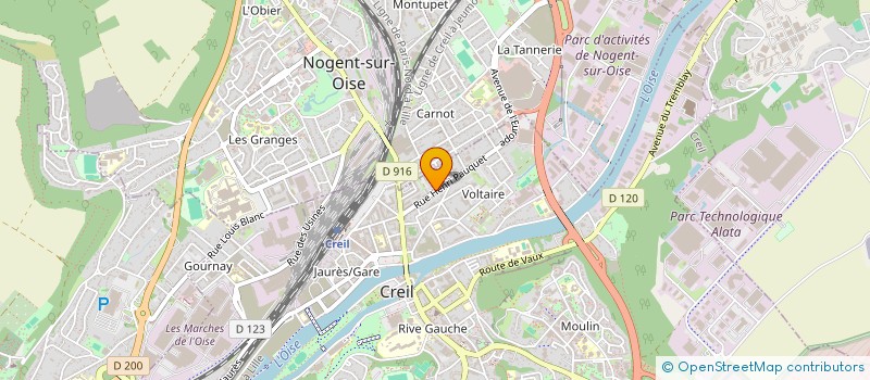 localisation de l'entreprise SELFLOVE PARIS à CREIL