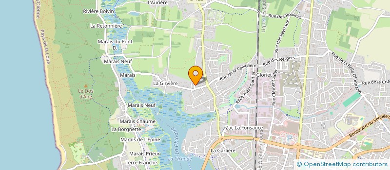 localisation de l'entreprise SELFRI à LES SABLES D'OLONNE