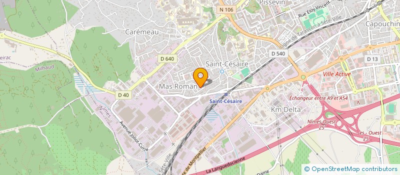 localisation de l'entreprise SELH  NIMES