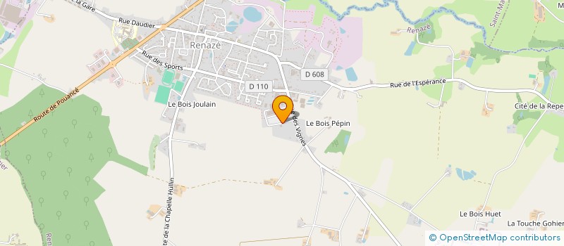 localisation de l'entreprise SELHA GROUP  RENAZE