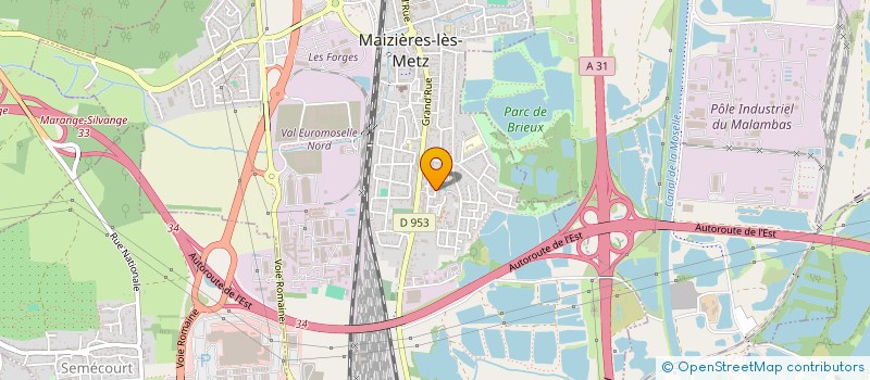 localisation de l'entreprise SELHAOUI RAOUFE ET SELHAOUI KAMAL  MAIZIERES-LES-METZ