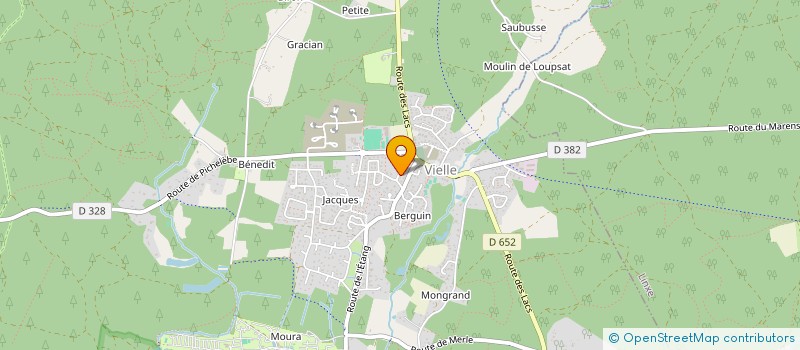 localisation de l'entreprise SELIAN à VIELLE-SAINT-GIRONS