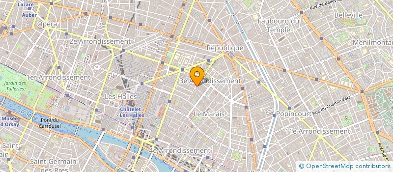 localisation de l'entreprise SELIASTYL à PARIS