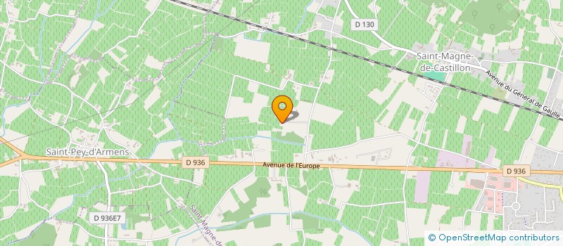 localisation de l'entreprise SELICI & TOKER à SAINT-MAGNE-DE-CASTILLON