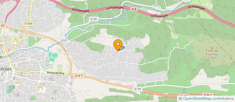 localisation de l'entreprise SELIKAD à BRIGNOLES
