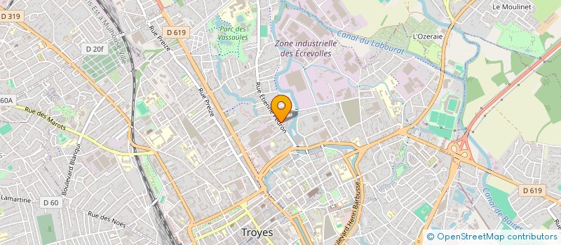 localisation de l'entreprise SELIMI à TROYES