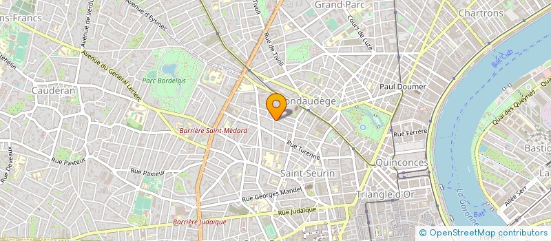 localisation de l'entreprise SELIMMO à BORDEAUX