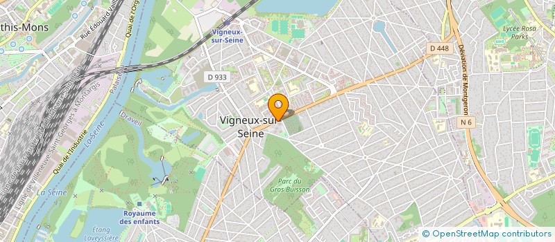 localisation de l'entreprise SELIN  VIGNEUX-SUR-SEINE