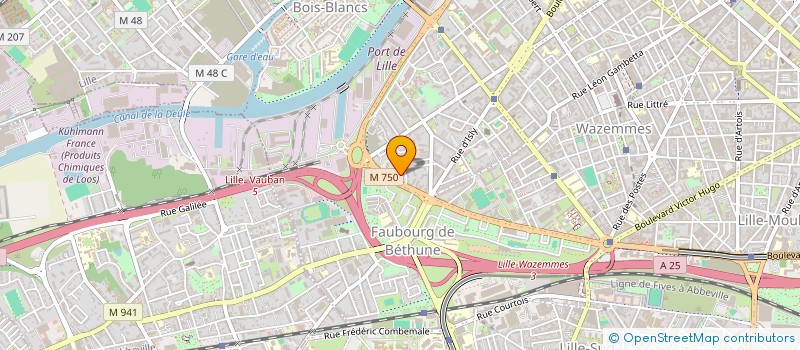 localisation de l'entreprise SELIN ENTERPRISE à LILLE