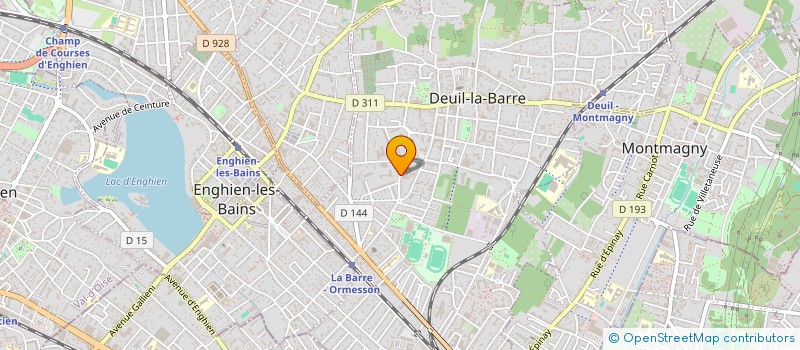 localisation de l'entreprise SELINE BEAUTE à DEUIL-LA-BARRE