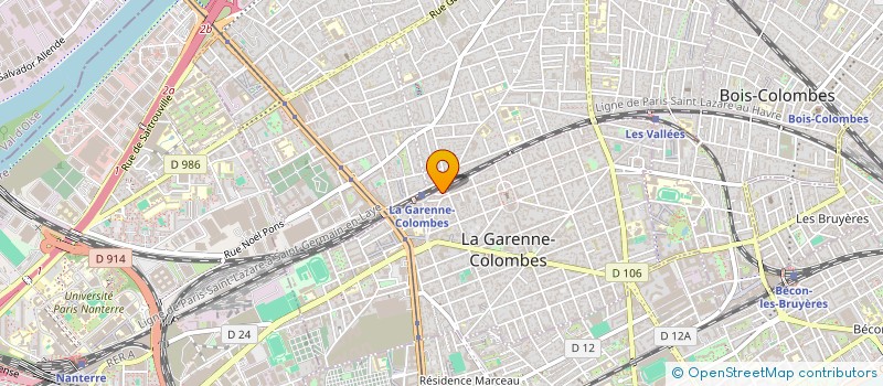 localisation de l'entreprise SELINE DETENTE  LA GARENNE-COLOMBES