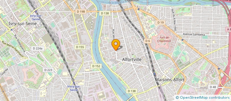 localisation de l'entreprise SELINKA  ALFORTVILLE