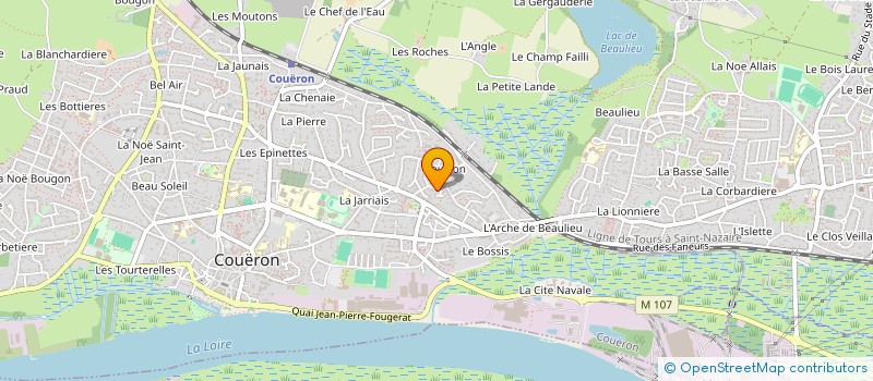 localisation de l'entreprise SELIS à COUERON