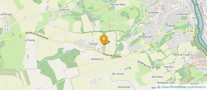 localisation de l'entreprise SELIWAN  DOUARNENEZ