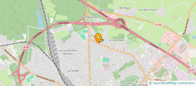 localisation de l'entreprise SELIYA  VIERZON