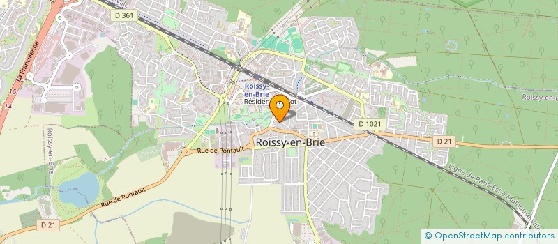 localisation de l'entreprise SELK PROD à ROISSY-EN-BRIE
