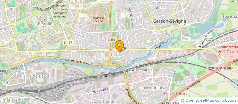 localisation de l'entreprise SELKA CONSULTING à CESSON-SEVIGNE