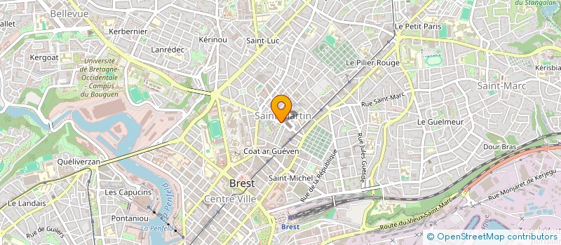 localisation de l'entreprise SELL DA VRO à BREST