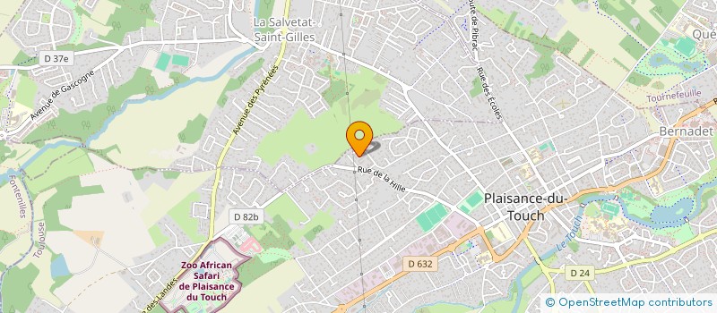 localisation de l'entreprise SELL4U  PLAISANCE-DU-TOUCH