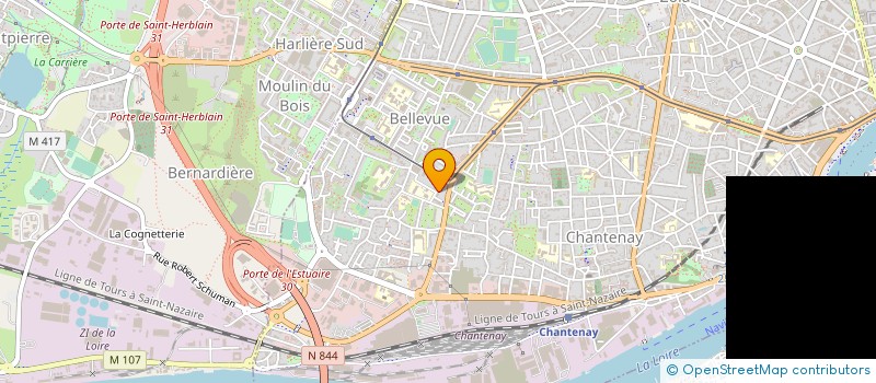 localisation de l'entreprise SELLA' PLOMBERIE à NANTES